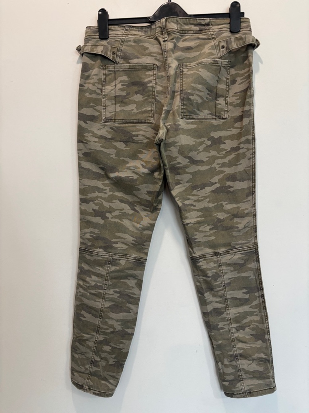 Anthro Hei Hei Camo Utility Pants Skinny Mid Rise 29 Casual Weekend Coastal Chic - Picture 5 of 13